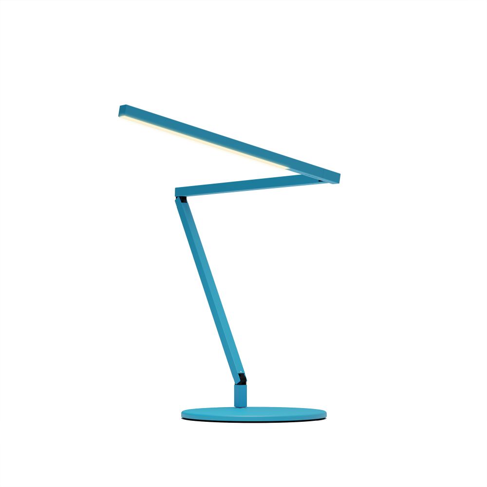 Koncept Lighting ZBD3100-W-KNB-DSK Z-Bar Mini LED Desk Lamp Gen 4 (Warm Light; Koncept Blue)